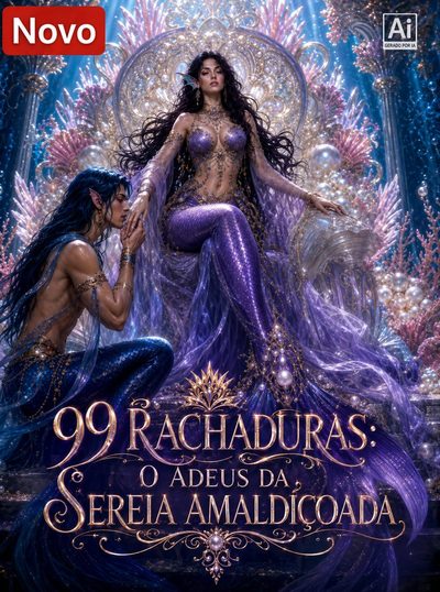 Capa da minissérie � 99 Rachaduras: o Adeus da Sereia Amaldiçoada