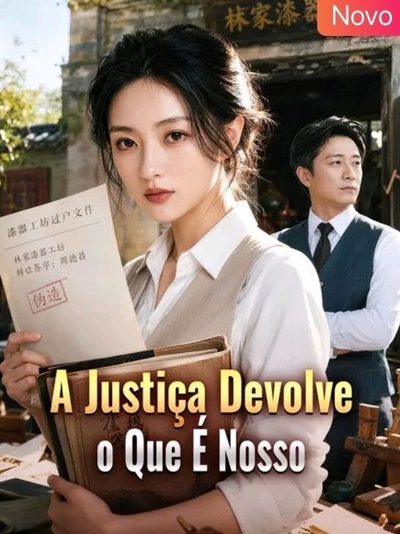 Capa da minissérie A Justiça Devolve o que É Nosso
