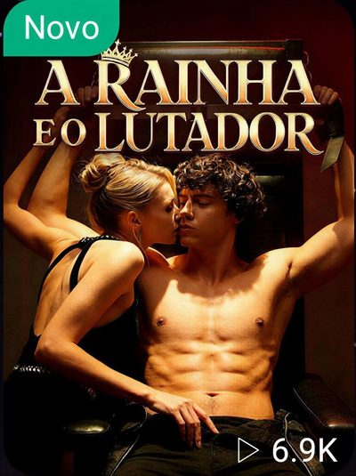 Capa da minissérie A Rainha e o Lutador