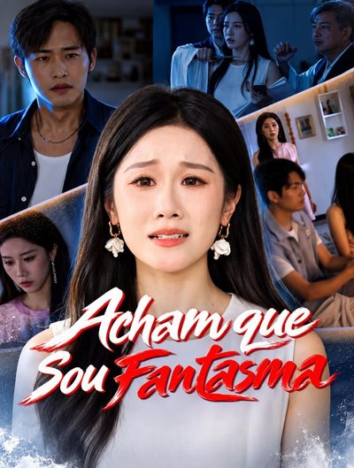 Capa da minissérie Acham que Sou Fantasma