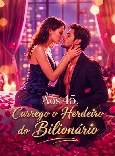 Capa da minissérie Aos 45, Carrego o Herdeiro do Bilionário