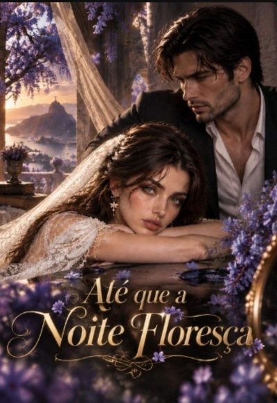 Capa da minissérie Até que a Noite Floresca