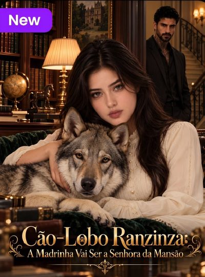 Capa da minissérie Cão Lobo Ranzinza: a Madrinha Vai Ser a Senhora da Mansão -