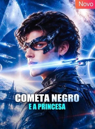 Capa da minissérie Cometa Negro e a Princesa
