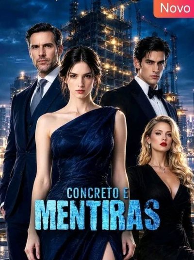 Capa da minissérie Concreto e Mentiras