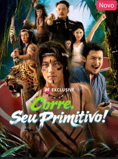 Capa da minissérie Corre, Seu Primitivo! Legendado