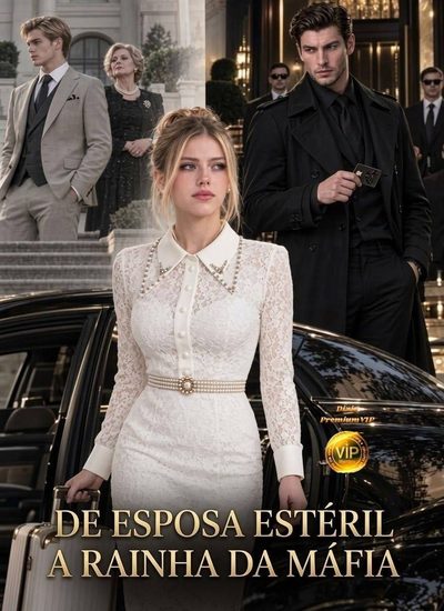Capa da minissérie De Esposa Estéril a Rainha da Máfia