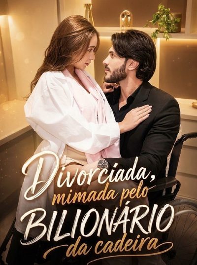 Capa da minissérie Divorciada Mimada Pelo Bilionário da Cadeira Brasileira