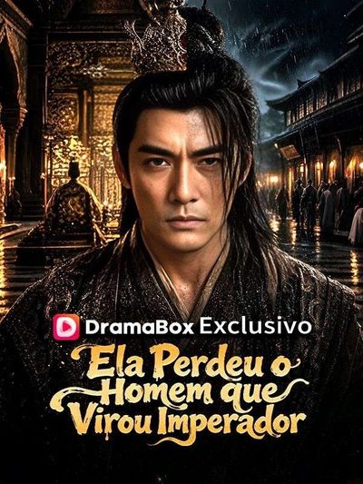 Capa da minissérie Ela Perdeu o Homem que Virou Imperador