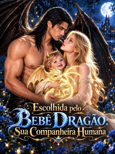 Capa da minissérie Escolhida Pelo Bebê Dragão: Sua Companheira Humana