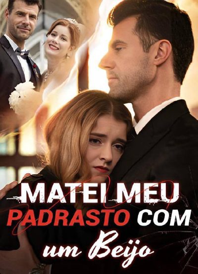 Capa da minissérie Eu matei meu padrasto com um beijo