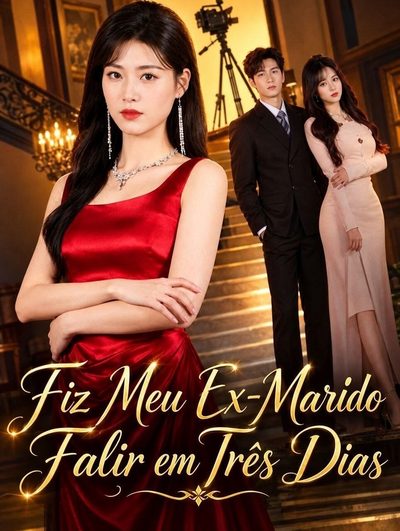 Capa da minissérie Fiz Meu Ex-marido Falir em Três Dias