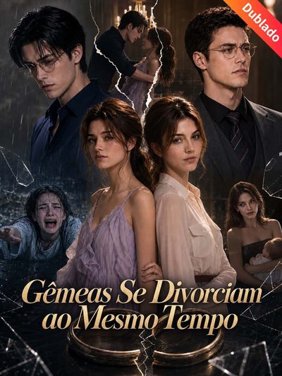 Capa da minissérie Gêmeas Se Divorciam ao Mesmo Tempo -
