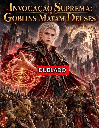 Capa da minissérie Invocação Suprema: Goblins Matam Deuses