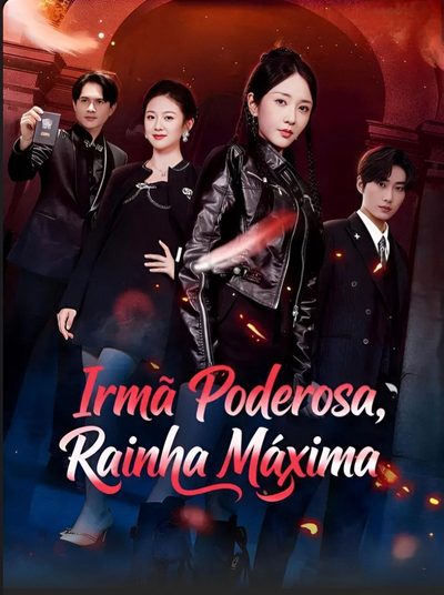 Capa da minissérie Irmã Poderosa Rainha Máxima