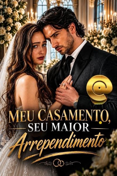 Capa da minissérie Meu casamento, seu maior arrependimento My wedding, your biggest regret Legenda exclusiva