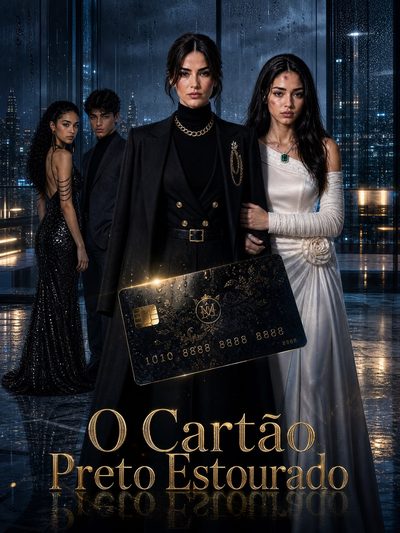 Capa da minissérie O Cartão Preto Estourado -