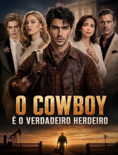 Capa da minissérie O Cowboy É o Verdadeiro Herdeiro