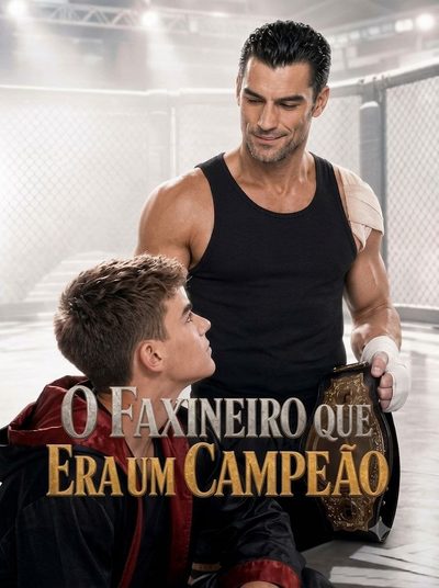 Capa da minissérie O Faxineiro que Era um Campeão