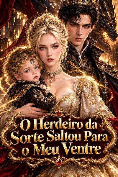Capa da minissérie O Herdeiro da Sorte Saltou para o Meu Ventre