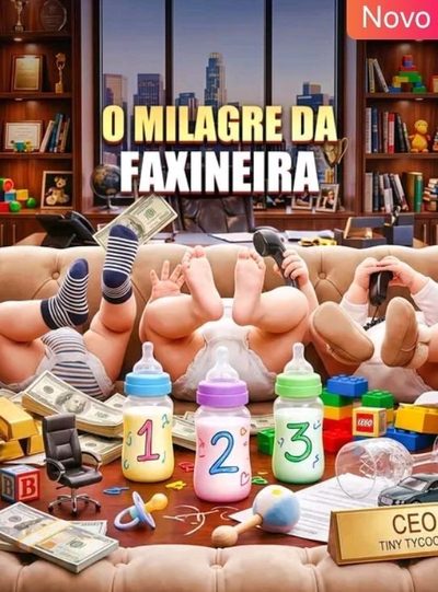 Capa da minissérie O Milagre da Faxineira
