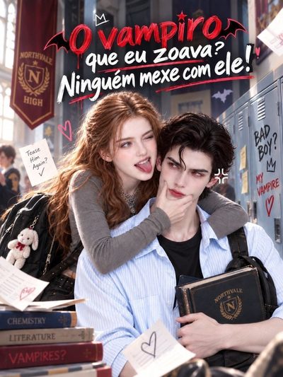 Capa da minissérie O Vampiro que Eu Zoava? Ninguém Mexe com Ele!