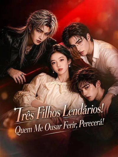Capa da minissérie �três Filhos Lendários! Quem Me Ousar Ferir, Perecerá!