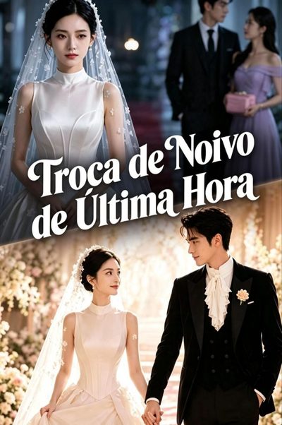 Capa da minissérie TROCA DE NOIVO DE ÚLTIMA HORA IA Bride Swaps Groom on the Spot