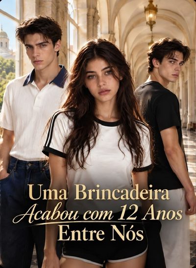 Capa da minissérie Uma Brincadeira Acabou com 12 Anos Entre Nós